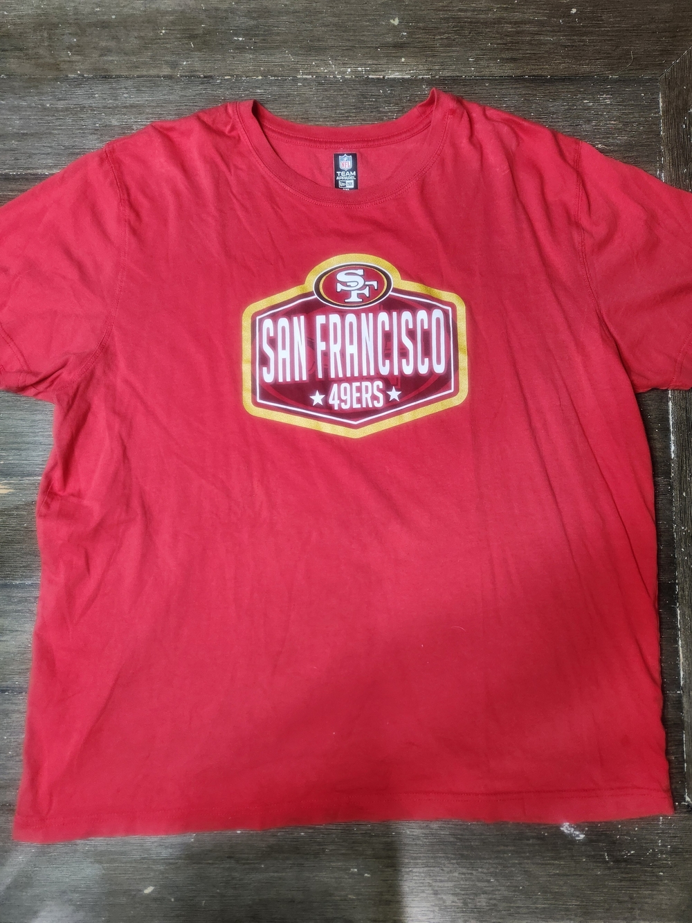 San Francisco 49ers Red Graphic Tee - Men